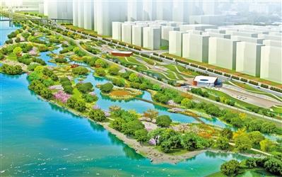 54萬平方米 雁灘濕地公園“入畫來”！