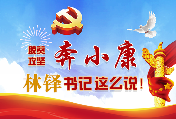 長圖|脫貧奔小康，林鐸書記這么說！