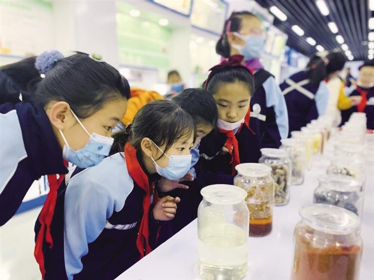 小學(xué)生體驗(yàn)科技如何為食品藥品“保安全” 增強(qiáng)舌尖上的安全意識