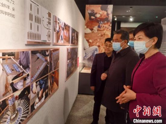 圖為展覽現(xiàn)場。　馮志軍 攝