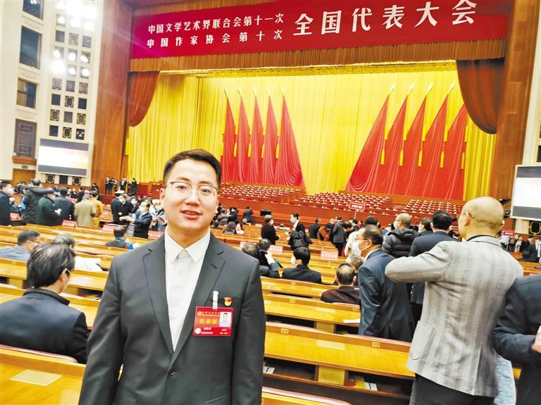 【聚焦2022甘肅兩會】網(wǎng)絡(luò)文學(xué)作家胡說：不負(fù)初心，寫有意義的文字