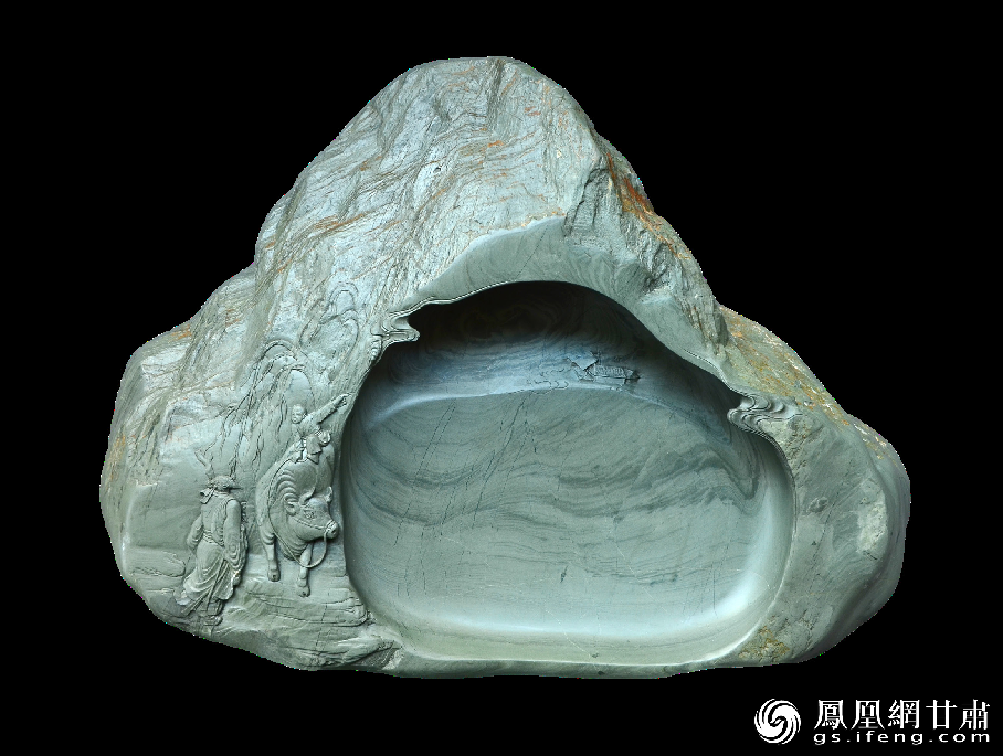 洮硯石質(zhì)細潤堅實，潑墨如油不損毫，書寫流利生輝。資料圖