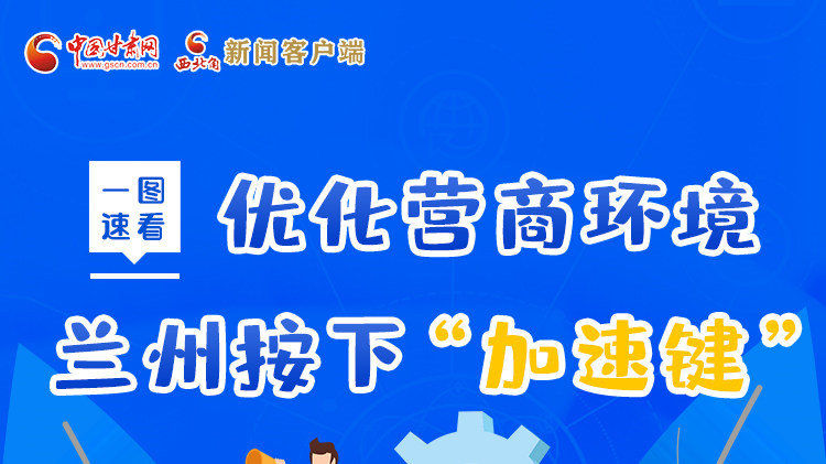 一圖速看|優(yōu)化營商環(huán)境，蘭州按下“加速鍵”
