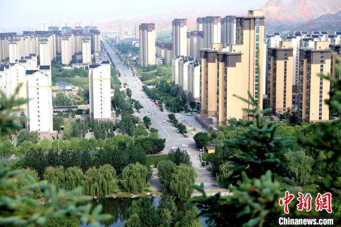 圖為樂都朝陽山片區(qū)?！⊙Φ?攝