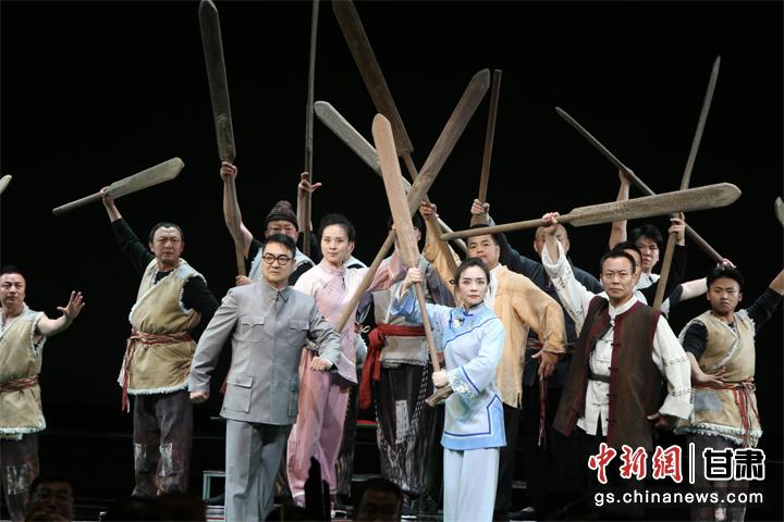 圖為演出劇照。甘肅省隴劇院供圖