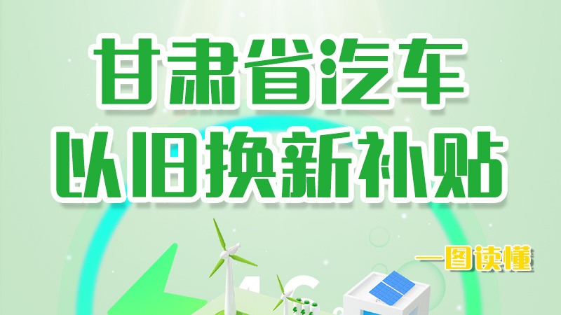 海報(bào)|重大利好！甘肅省汽車以舊換新補(bǔ)貼來(lái)了