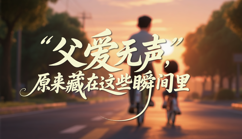 AI視頻|父愛無聲，原來藏在這些瞬間里