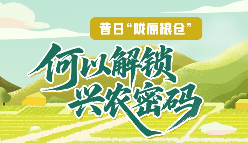 【理響中國·話隴點睛（3）】昔日“隴原糧倉”，何以解鎖“興農(nóng)密碼”