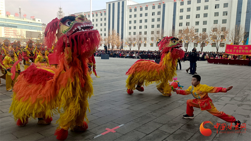 煙火和政秧歌展演啟元宵 非遺煥新年味濃