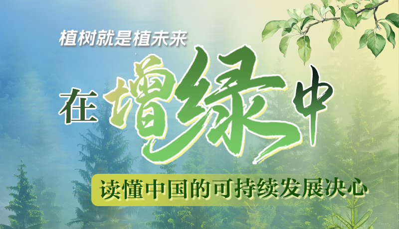 【理響中國(guó) 話隴點(diǎn)睛】植樹(shù)就是植未來(lái)，在增綠中讀懂中國(guó)的可持續(xù)發(fā)展決心