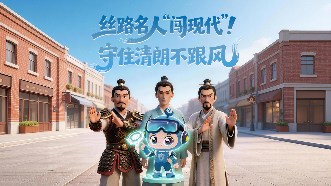 AI短視頻|絲路名人“闖現(xiàn)代”！守住清朗不跟風(fēng)