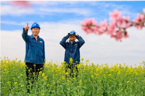 國(guó)網(wǎng)慶陽(yáng)供電公司：“電力藍(lán)”護(hù)航春耕與花季