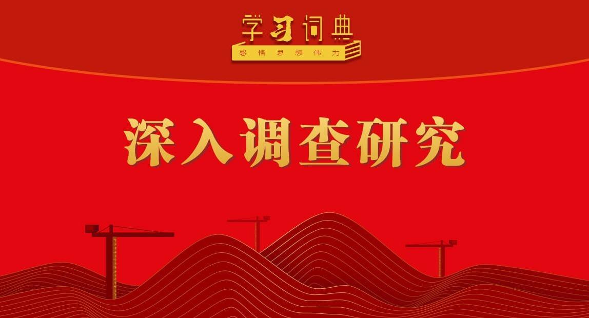 學(xué)習(xí)詞典·樹(shù)立和踐行正確政績(jī)觀 | 深入調(diào)查研究